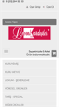 Mobile Screenshot of leventkardeslerkuruyemis.com